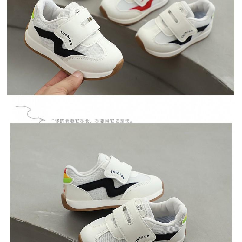 2026 Kids Breathable Sneakers Toddlers Preschoolers Slip-On Velcro Non-Slip Sole Lightweight Casual Running