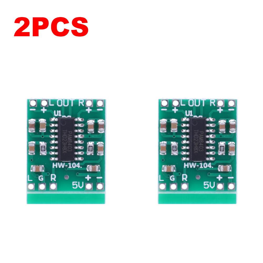 PAM8403 Module Audio Speaker Sound Amplifier Board Class D Super Mini Digital Amplifier Board DC2.5-5.5V Power Supply