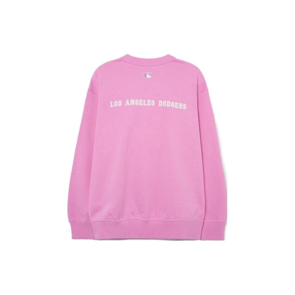 New MLB Los Angeles Dodgers Sweatshirts Unisex Pink 3AMTC0131-07VOS