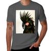 Black Parrot T-Shirt sweat aesthetic clothes tees T-shirt men