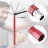 Wrench for Sink Faucet Sanitary Repair Tool Basin Nut Wrench, Stand Up Tap Wrench, Tap Fitting Tool 8-13mm