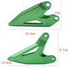Hruizq Ayak Pegi Topuk Plakası Koruyucuları Kawasaki Ninja 400 Z400 için (2018-2023), Ninja 250 Z250 (2019-2023), Z e-1 Ninja e-1 (2024) (Yeşil)