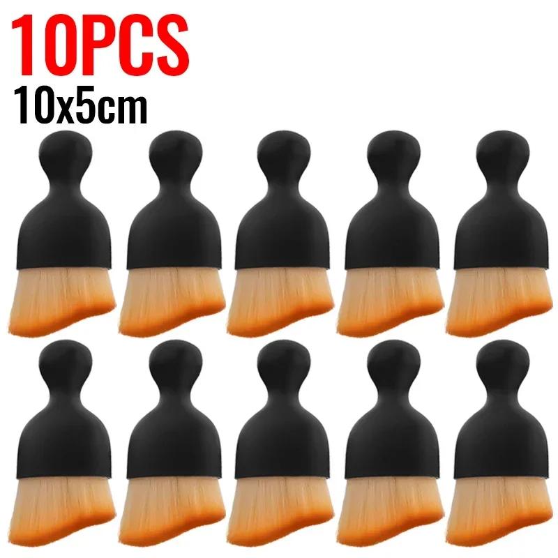 Car Super Soft Air Conditioner Cleaning Brush Auto Detailing Brush Set Cars Air Outlet Crevice Dust Removal Brushes Autos Part