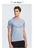 2024 European Men's Quick-Dry Short Sleeve Sports T-Shirt - Summer Fitness & Casual Running Top