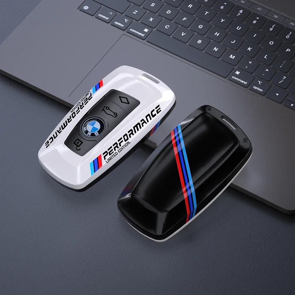 2025 Carbon Fibre Car Key Case Fob Cover For BMW 1 2 3 4 5 6 7 Series X1 X3 X4 X5 X6 F36 F25 F26 F30 F34 F10 F07 F20 Z10 Acc