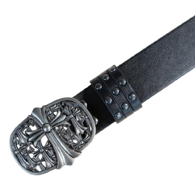 Classical Engraved Waist Strap With Metal Hardware Press Buckles Waistband For Women Men Western Styles Waist Decoration