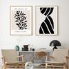 Boho Abstract Line Botanical Leaves Simplicity Posters Canvas Painting Wall Art Print Pictures Living Room Interior Home Decor