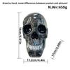 Latest Halloween Transfer Skull Top Ornaments Ghost Festival Halloween Party Decorations Resin Craft Ornaments Durable