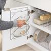 Iron Cutting Board Storage Shelf Multi-Layer Cutting Board Holder  Kitchen Accessories