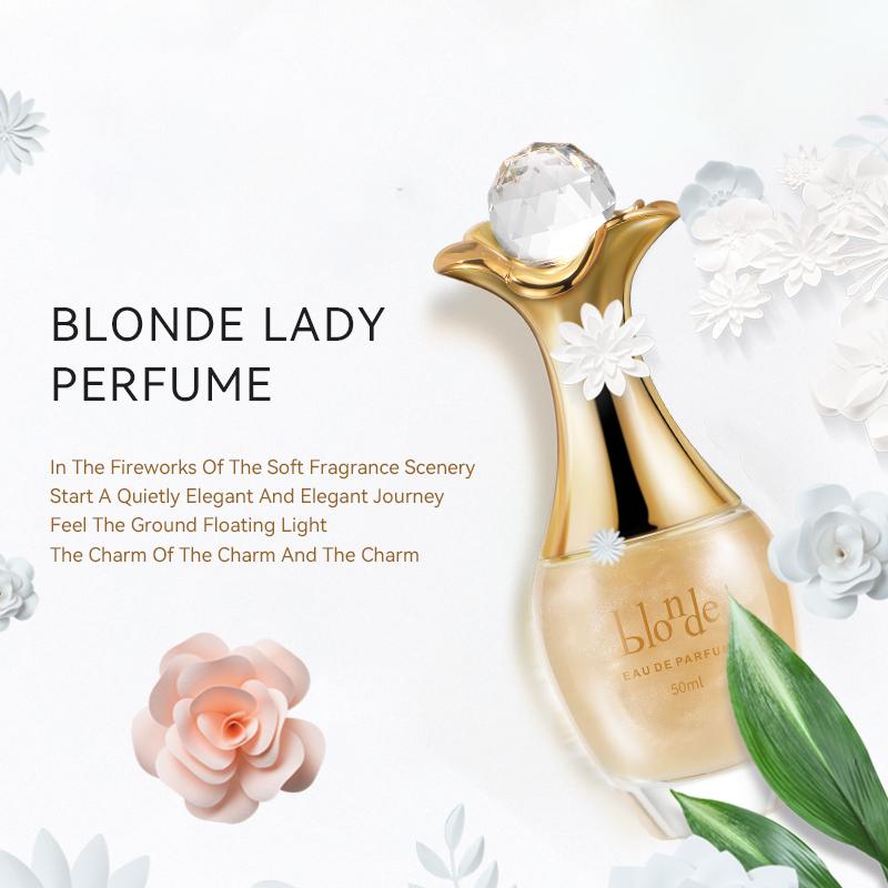 Deold Blonde Perfume for Women 50ml – Floral Sweet Long-Lasting EDP