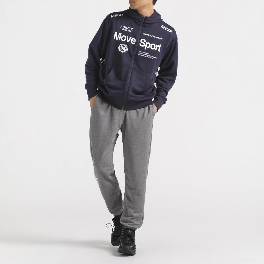 Hanorac cu fermoar complet Descente Light Smooth Sweat Stretch Antrenament Alergare ST4FSW41M 2L [Move Sports] NV00(ST4FSW41M)