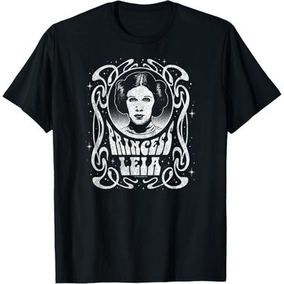 Žvaigždžių karai - Princesė Leia Art Nouveau marškinėliai