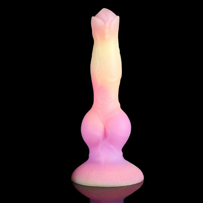 Mixed Color Luminous Alien Harem Anal Plug Collection Adult Sex Toy SM Female Masturbator Dildo