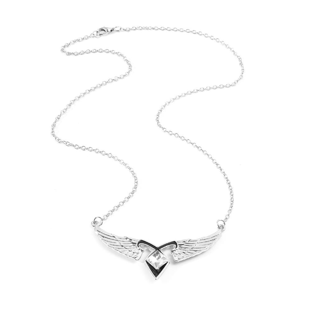 

The Mortal Instruments City of Bones Necklace Angelic Power Runes Shadowhunters Pendant