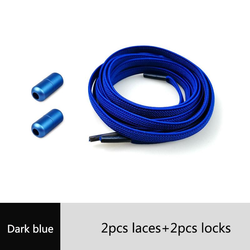 Kids Adult Elastic Popular No Tie Unisex 1Pair Capsule Buckle Shoelace Flat Sneakers Creative New High Quanlity Locking