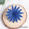 8CM 6Pcs Christmas Decoration Artificial Flower Christmas Tree Pendants for Home Decor 2025 New Year Navidad DIY Accessories