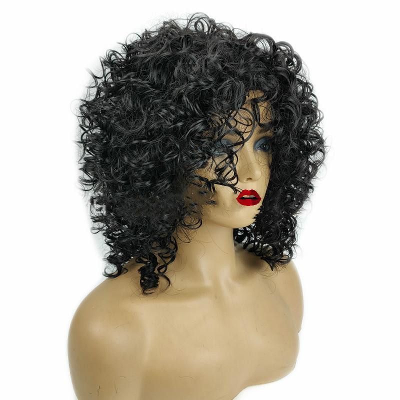2025 Fashion Wig Short Wavy Curly Wig For Women