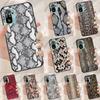 Snake Texture Cover For Xiaomi Redmi Note 14 13 12 9 10 11 Pro 9S 10S 11S 12S Redmi 14C 10C 12C 13C Case
