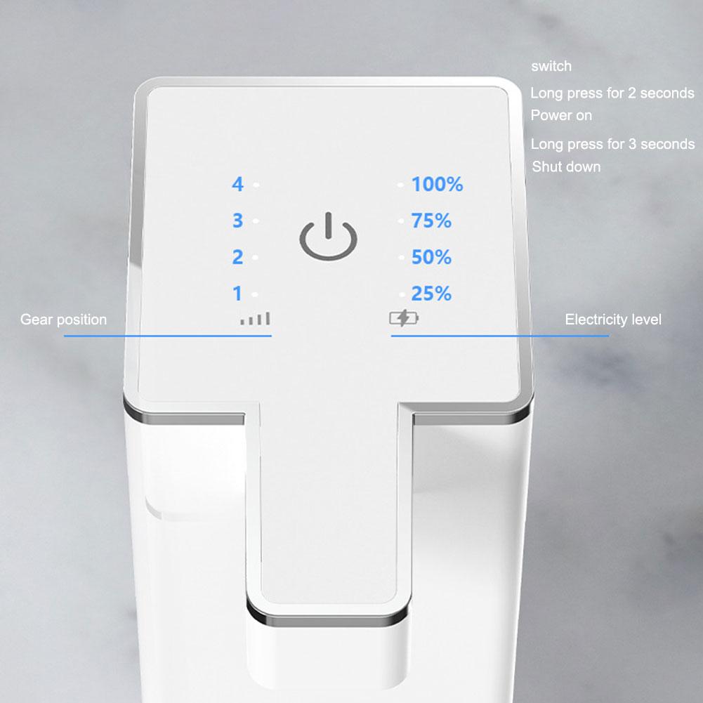 400ml Automatic Foam Soap Dispenser Touchless Sensor Generator For Wall mount Hand Washer Rechargeable for Kitchen and Bathroom