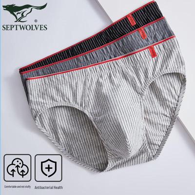 Men's Premium Cotton Mid-Waist Briefs