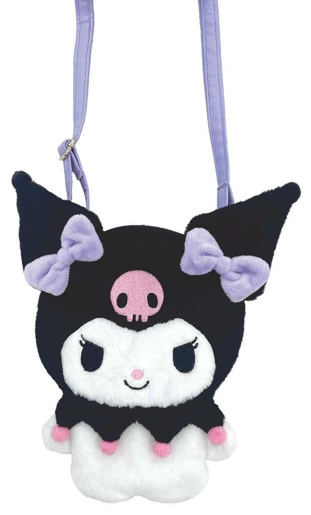 UNIC Sanrio Characters Pochette 2 Kuromi H250 X W235 X D40mm Dress-Up SR-0115KR