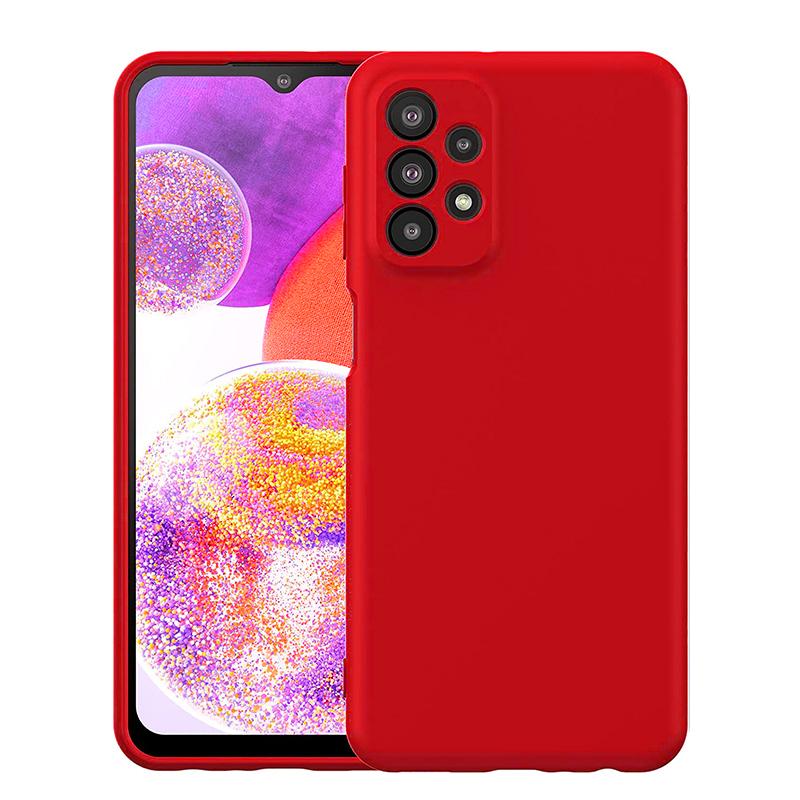 

Для Samsung Galaxy A23 A 23 силиконовый противоударный чехол для телефона противоударный жидкий силиконовый чехол для телефона Samsung A23 Samsung Galaxy A23 красный