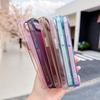 KEYSION Fashion Laser Gradient Colorful Phone Case for iPhone 17e 16e Soft TPU+PC Shockproof Back Cover for iPhone 16e 17e 2026