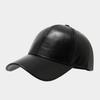 100% PU Leather Baseball Cap Unisex Autumn Winter Retro Sun Hat for Men/Women Adjustable Snapback Outdoor Sunshade Cap Male
