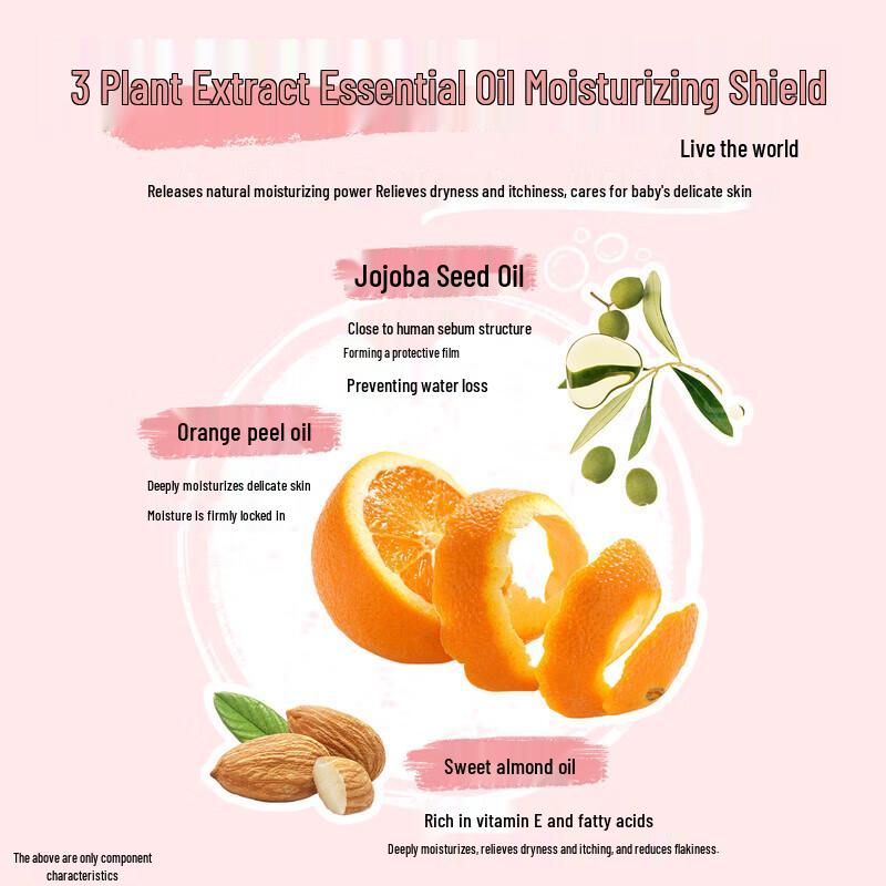 Dieyin Kids' Moisturizing Orange Shower Gel