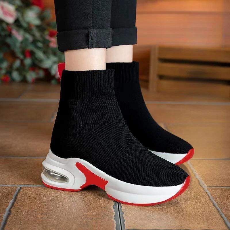 

Модная весенне-осенняя женская обувь на высокой платформе, дизайнерская, роскошная, в корейском стиле, повседневная мода 2025, для ходьбы, Y2k, стильная женская обувь, распродажа 40