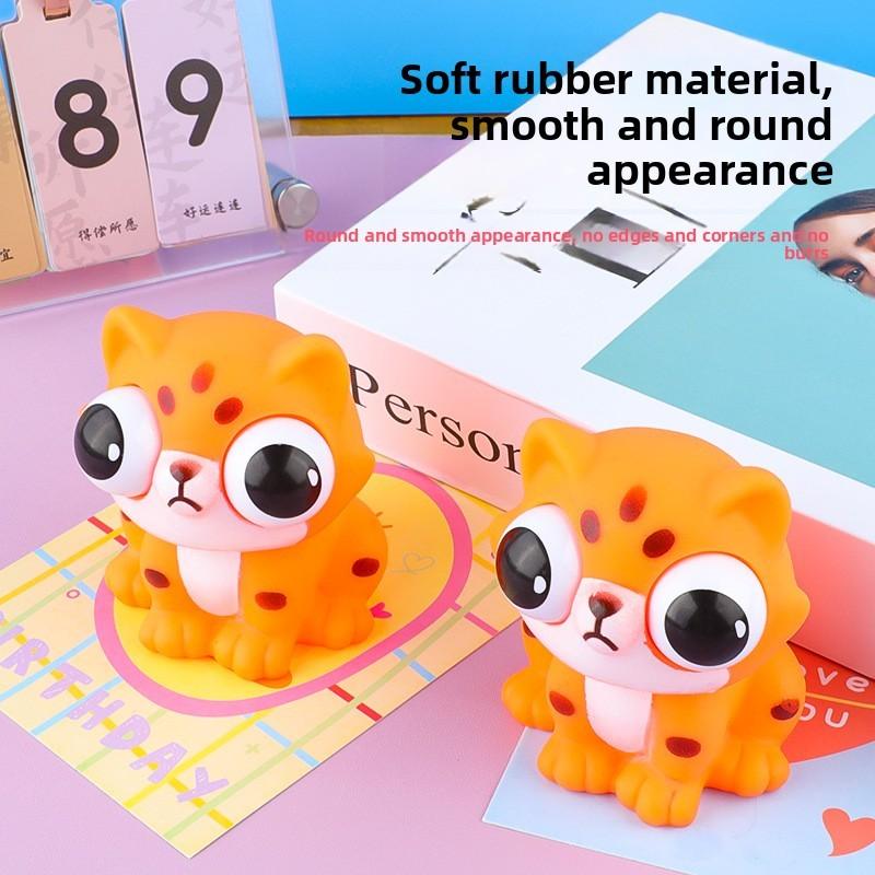 Pvc Toy Stress Relief Toy With Eye Opening Design For Kids And Adults