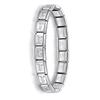 Hapiship New Women's Jewelry 9mm Width Itanlian Elastic Charm Bracelet Fashion Stainless Steel Bangle ST-
