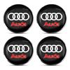 Für Audi A3 Für AUDI Q7 A8L Q8 S4 S5 S6 S7 R8 RS6 Q2L TT A3 A5 A4L A4 Auto Styling 56mm Auto Radnabenkappe Emblem Aufkleber Radaufkleber
