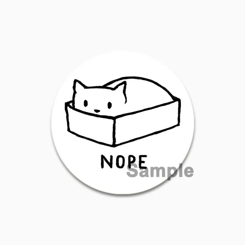 

32/44/58 мм круглые пластиковые украшения ручной работы эмалированные булавки смешные поговорки значки мультфильм броши для рюкзака одежда шляпа воротник 32mm(1.26in)