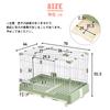 OSJ Rabbit Small Pet Hamster Small Animal with Ceiling Breeding Easy To Room for Small Rabbit Indoor Made of Comes with Green Cage, Cage, Cage, Cage,