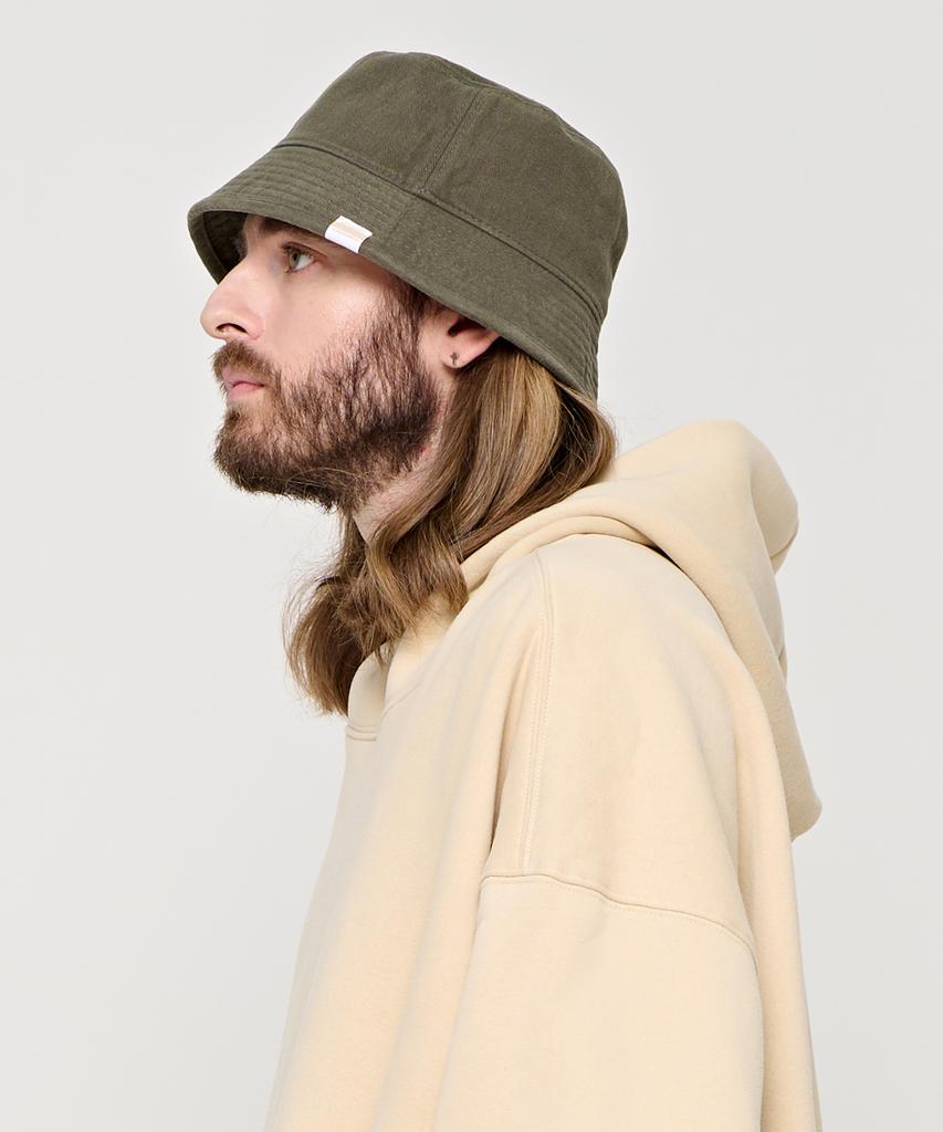 CARGOBROS Cb Washed Deep Bucket Hat (Khaki)