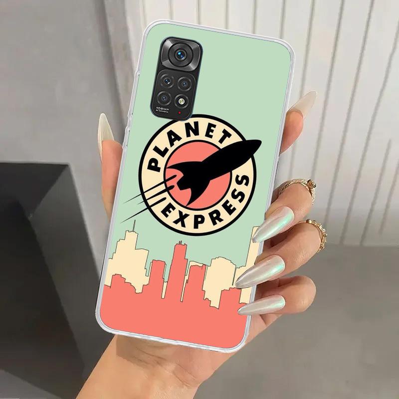 

Чехол для телефона Futurama Planet Express для Xiaomi Redmi Note 15 14 14S 13 12S 12 Pro 11S 11 Plus 11T 11E 10S Мягкий чехол с принтом Redmi Note 13 Pro 5G
