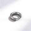 European Hip Hop Hiphop Male Titanium Steel Inscribed Ear Ring