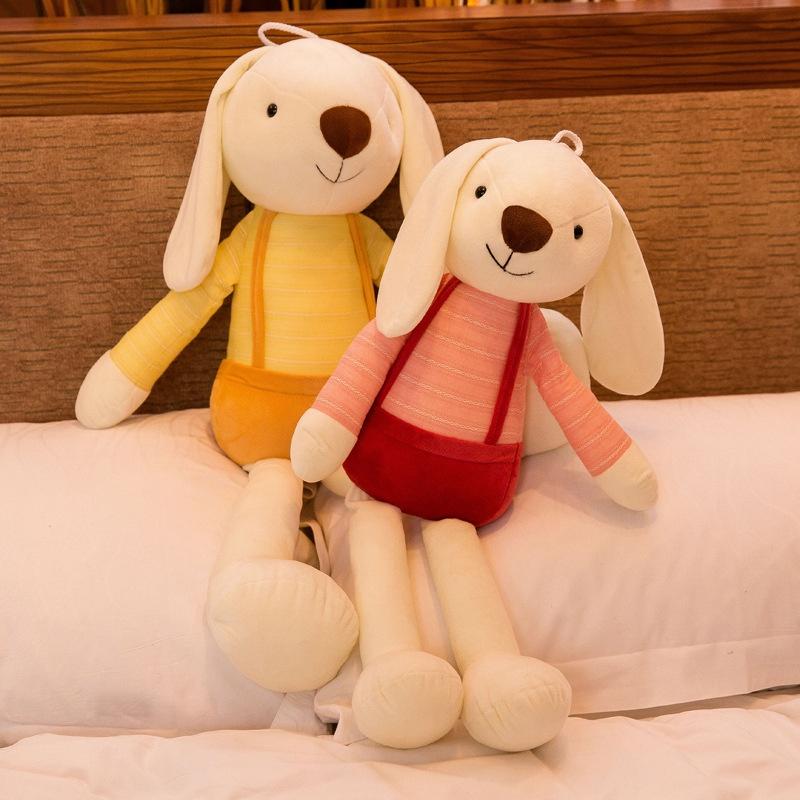 Rabbit Cute Plush Toy Long Ears Stuffed Bunny Appease Doll Children Kids Gift