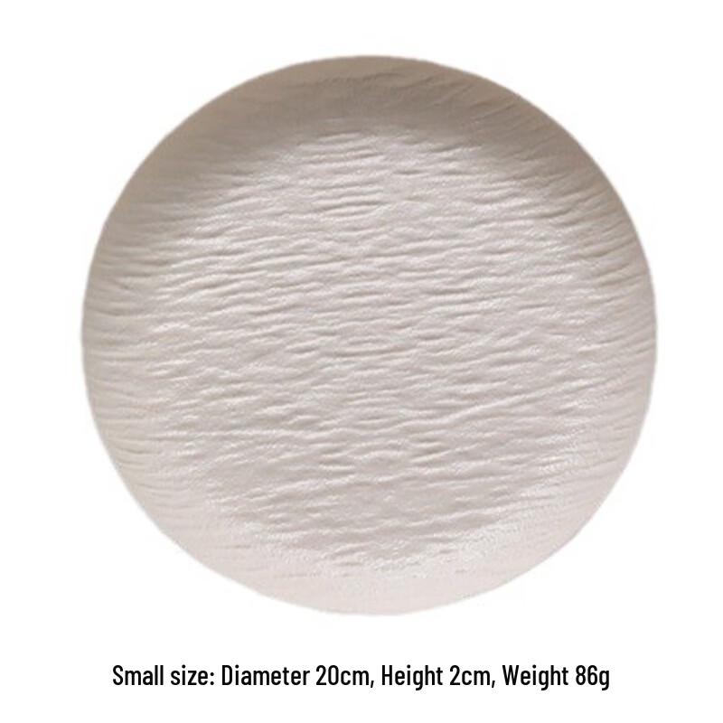 ZISIZ Light Luxury Rock Pattern Bone Dish Set