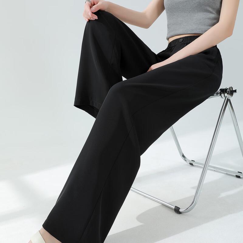 Women's High-Waist Wide-Leg Casual Pants