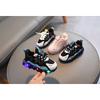 Kids Breathable Led Flashing Casual Sports Sneakers For Boys And Girls
