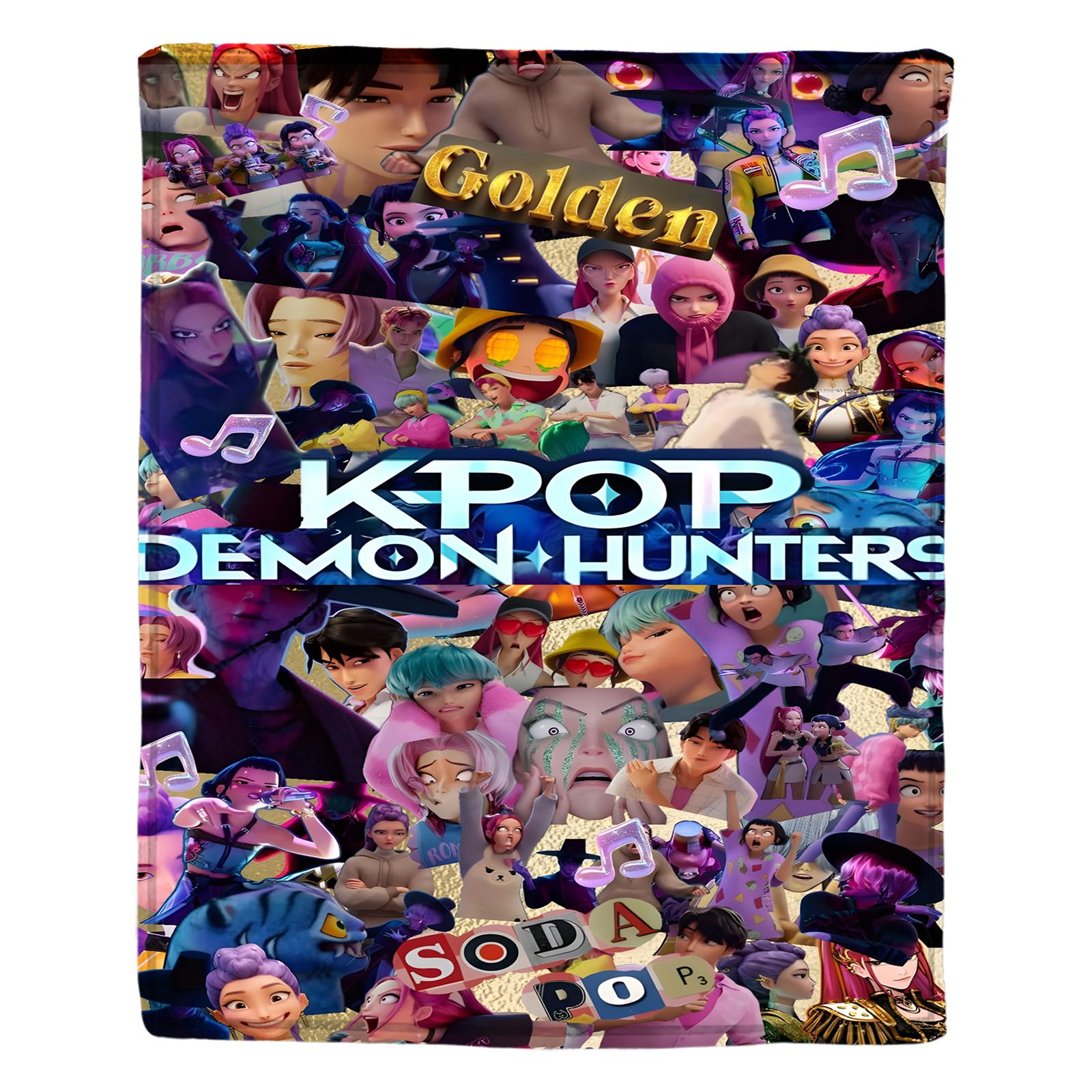 

130*150СМ Фланелевое Одеяло с Цифровой Печатью, Одеяло для Кондиционирования, Одеяло для Дивана, Подарок для Девочки One Size