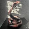 1pc Resin Cobra Wine Rack Ornament  Resin Red Wine Bottle Rack TV Cabinet Decoration Serpentine Shaped Home Decorations