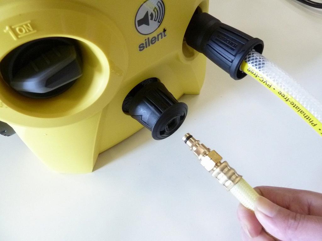 Kärcher Quick Connect Adapter, G1/4 Thread, Conversion Plug, Kärcher K Series Accessory Attachment