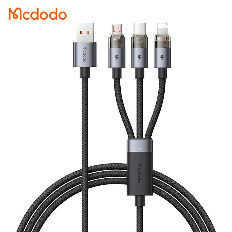 Mai Duo Jellyfish Series Universal Fast Charging Cable for Huawei, Apple, and Android - Three-in-One.