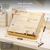 2-Pack Book Stand, Adjustable literature Holder, Foldable Desktop Kids