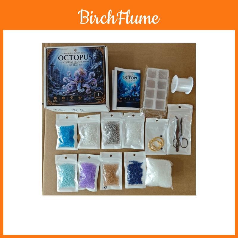 Kit Perline Mitiche dell'Oceano Con Creature Marine Fai-da-te Per Creazioni Creative e Idee Regalo