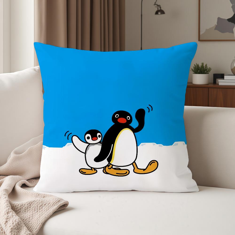 Anime Ppingu Cartoon Cute Pillow Case Suitable For Bedrooms Living Rooms Cars Home Decoration