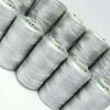 Aqua Blue Spool Overlocking Hand Machine Polyester Cones Serger 400 Mtr